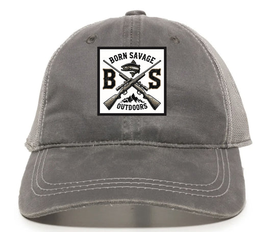 Woven Patch Trucker Hat