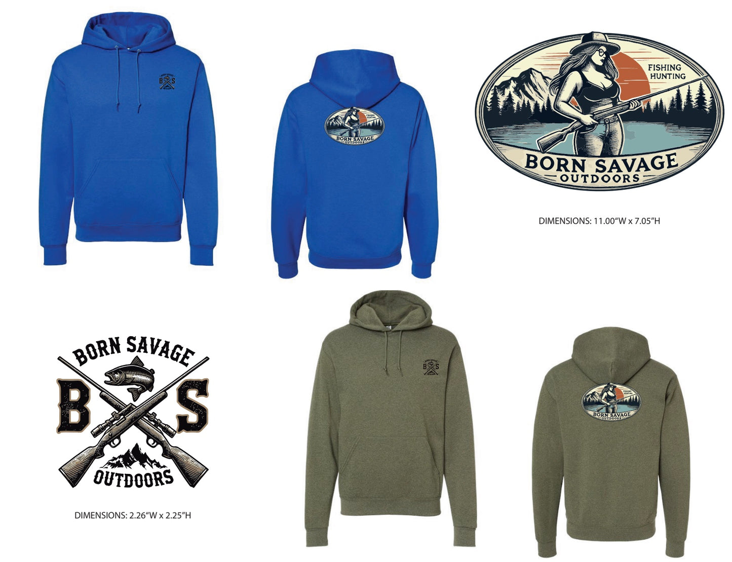 Long Sleeve Hooded Sweatshirt