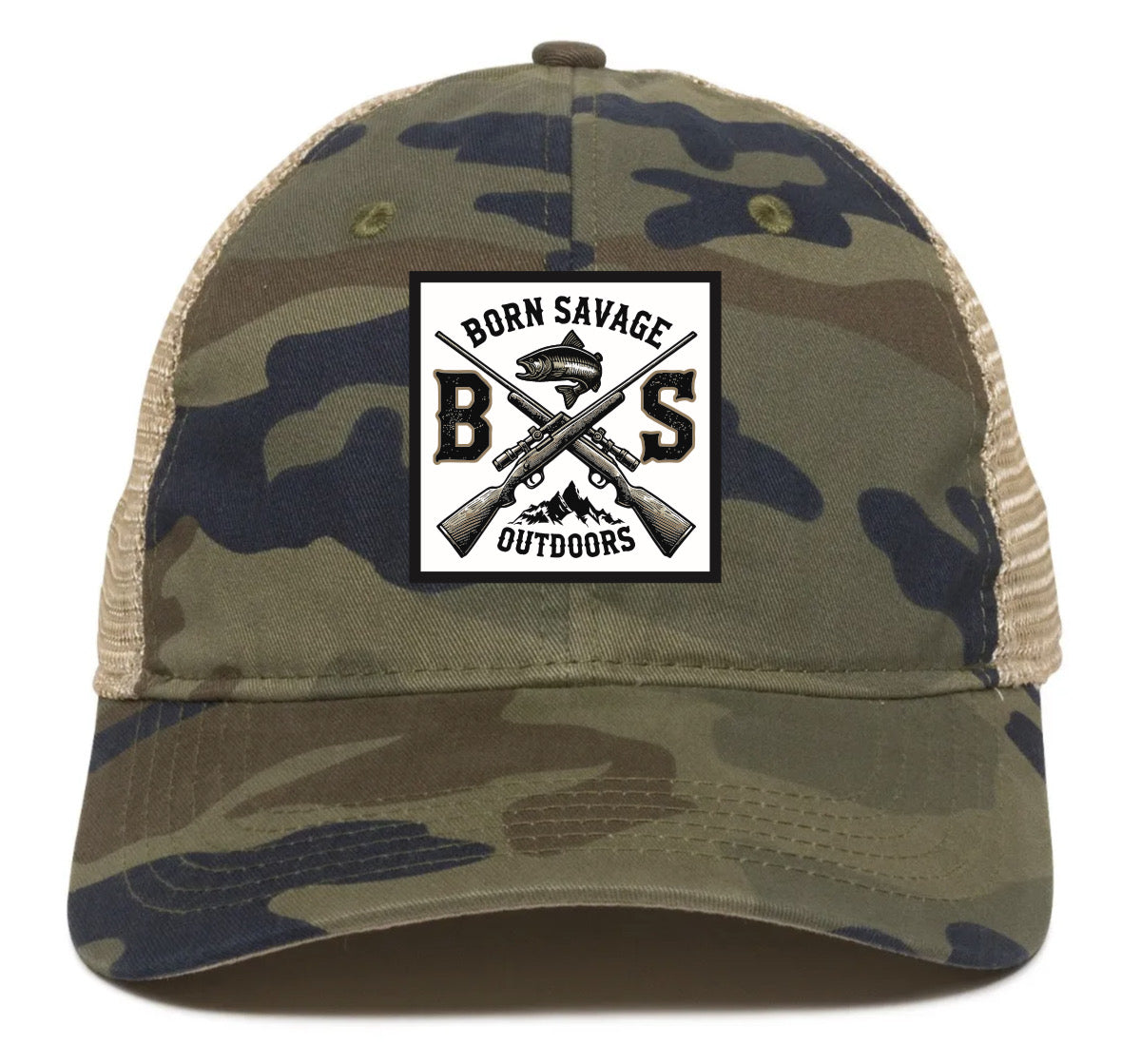 Woven Patch Trucker Hat