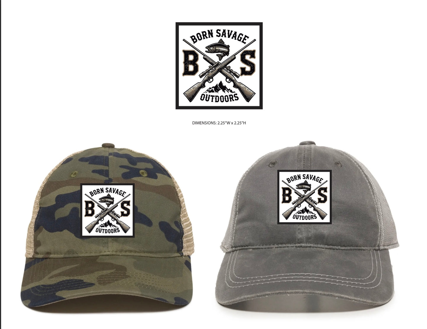 Woven Patch Trucker Hat